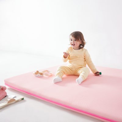 Breathable fabric 120 x 60cm baby crib mattress (2)