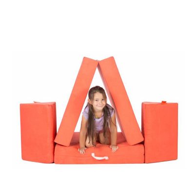 Certificated sofa mattress play couch for baby (3)