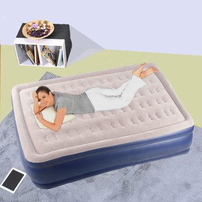 Cover double inflatable air bed mattress (3)