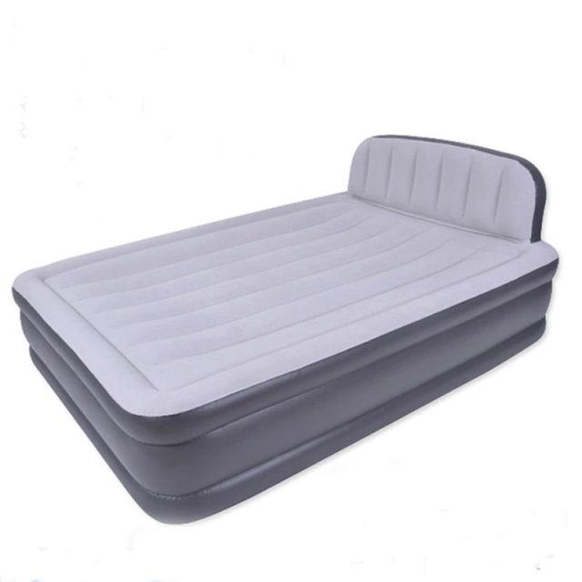 Dura-beam inflatable air mattress with headboard (2)