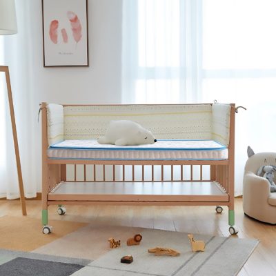 Rolled up crib baby bed pocket mattress (2)
