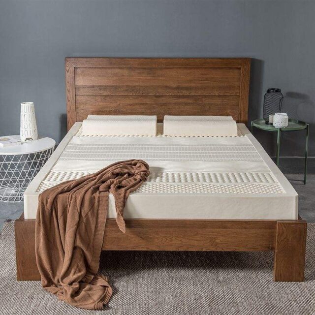 Breathable comfortable natural latex mattress design