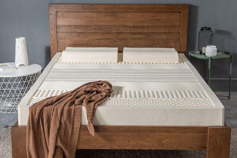Breathable comfortable natural latex mattress design