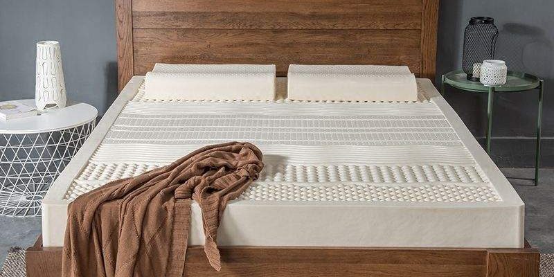 Breathable comfortable natural latex mattress design