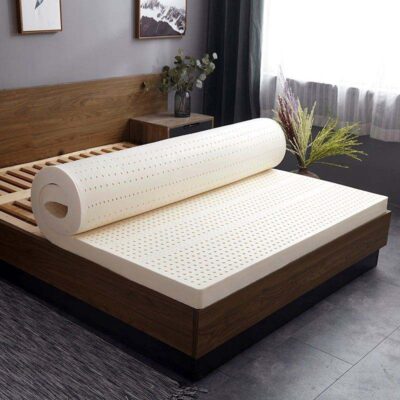 Soft and comfortable latex mattress with natural design