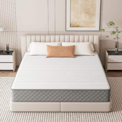 Luxury double bed spring mattress with premium design