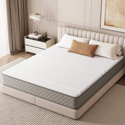 Luxury double bed spring mattress with premium design