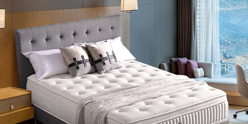 Comfortable full size spring hotel mattress for hotels