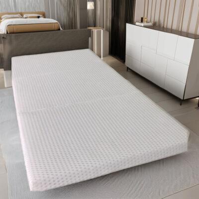 Breathable portable foldable mattress for home and travel