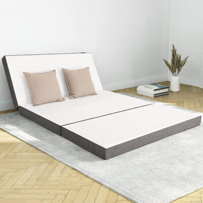 Comfort memory foam foldable mattress for home and travel