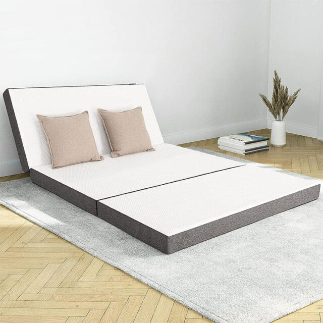 Foldable mattress supplier offering memory foam comfort (1) Comfort memory foam foldable mattress for home and travel