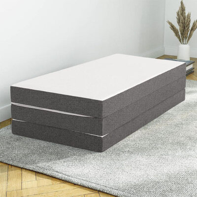 Comfort memory foam foldable mattress for home and travel