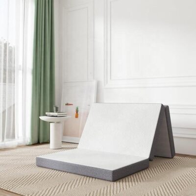 Comfort memory foam foldable mattress for home and travel