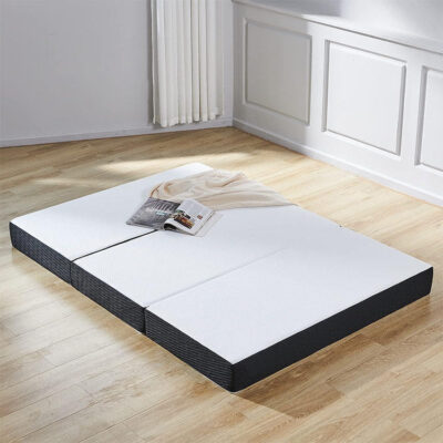 Comfort memory foam foldable mattress for home and travel