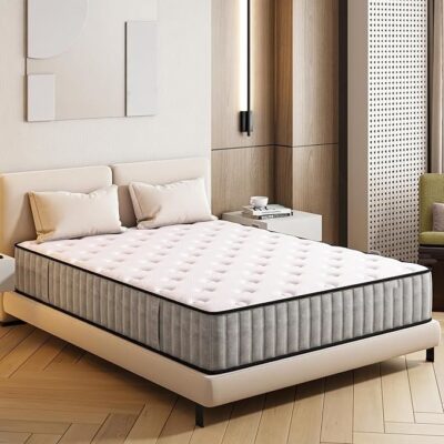 Eco-friendly gel memory foam spring mattress with comfort