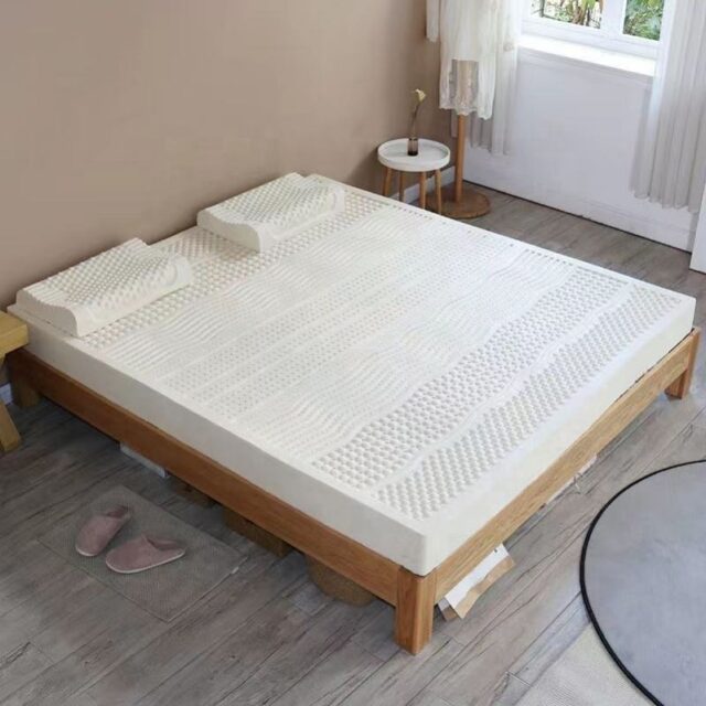 Modern luxury latex mattress with premium design