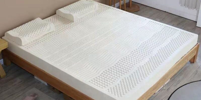 Modern luxury latex mattress with premium design