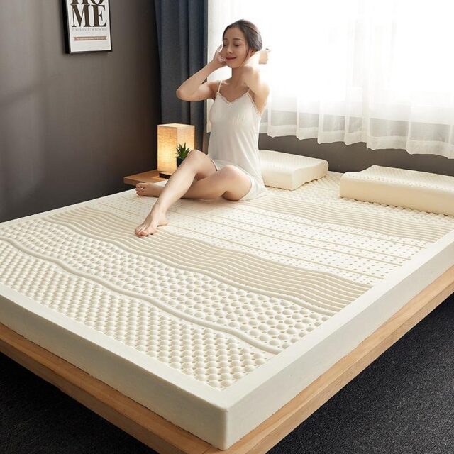 Modern high-density natural latex mattress design