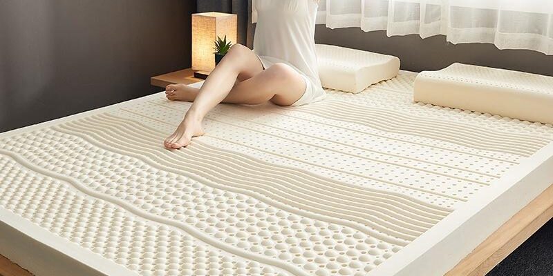 Modern high-density natural latex mattress design