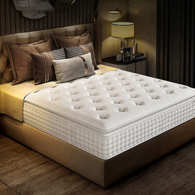 Luxury queen size spring hotel mattress design