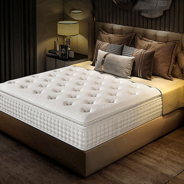 High-quality queen size hotel mattress manufacturer supply (7) Luxury queen size spring hotel mattress design
