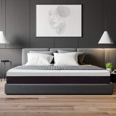 Modern latex memory foam hotel mattress with comfort design
