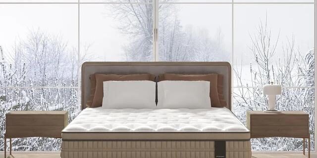 Modern latex memory foam hotel mattress with comfort design
