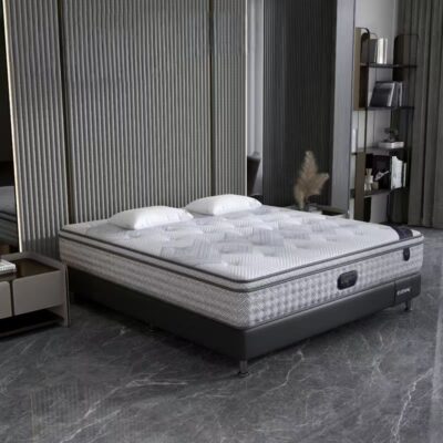 Gel memory foam hotel mattress for comfort sleep