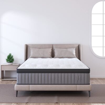 Gel memory foam hotel mattress for comfort sleep