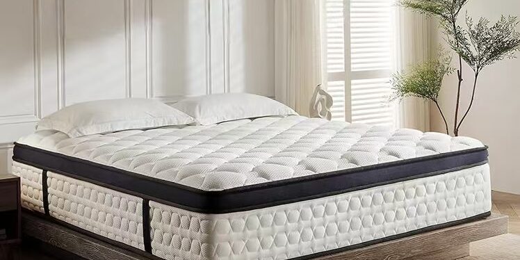 Memory foam hybrid soft spring mattress with durable support