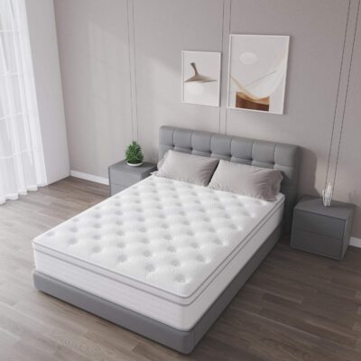 High-density gel memory foam king size hotel mattress