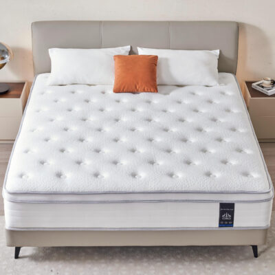High-density gel memory foam king size hotel mattress