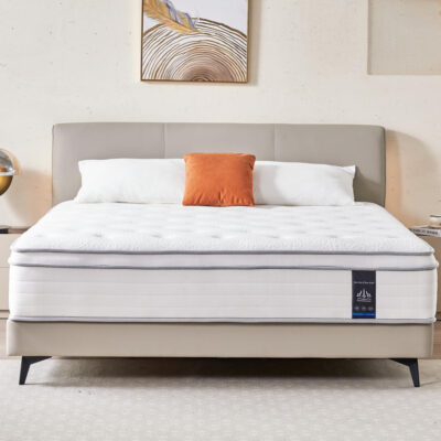 High-density gel memory foam king size hotel mattress