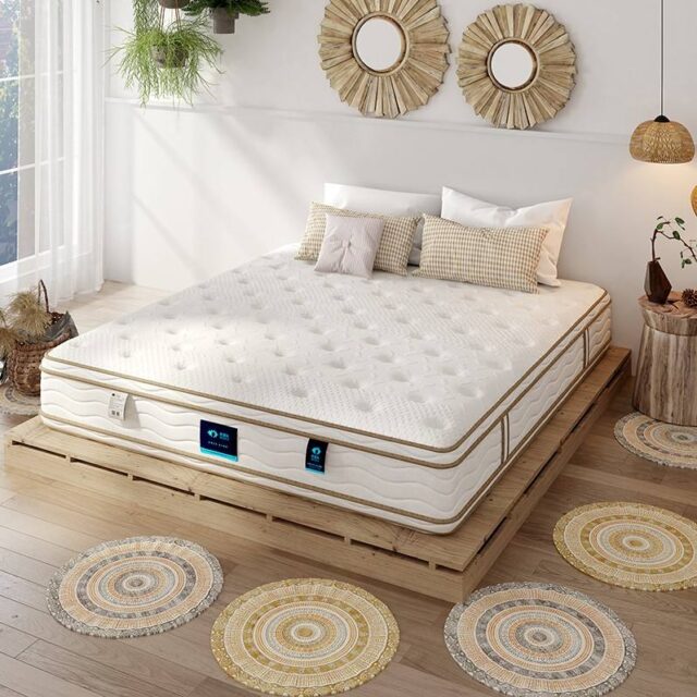 Memory foam king size spring five-star hotel mattress