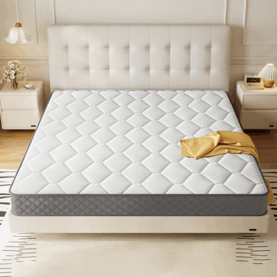 Comfort luxury memory foam spring mattress with modern design