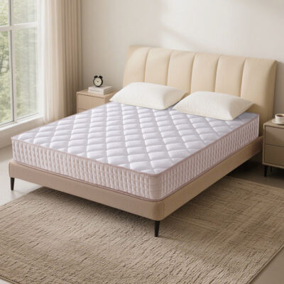 Comfort luxury memory foam spring mattress with modern design