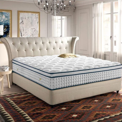 Luxury memory foam spring hotel mattress with premium comfort