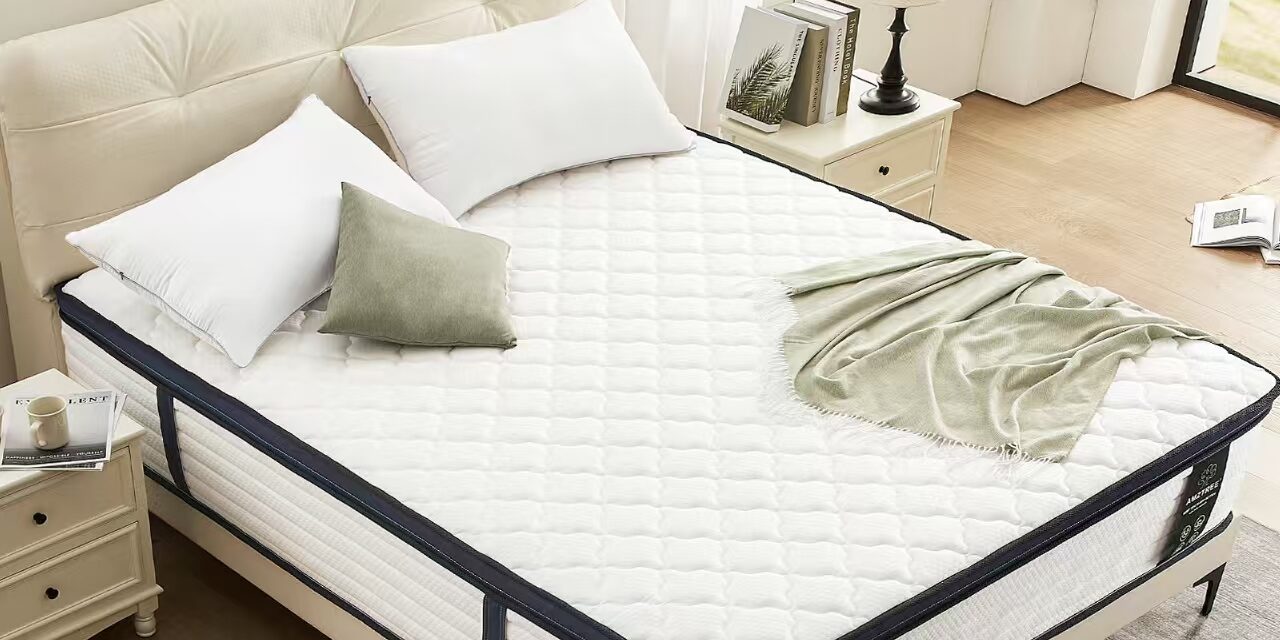 Professional memory foam spring mattress with modern design