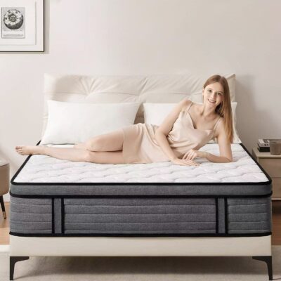 Professional memory foam spring mattress with modern design