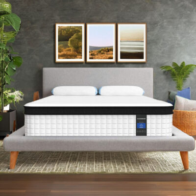Professional memory foam spring mattress with modern design