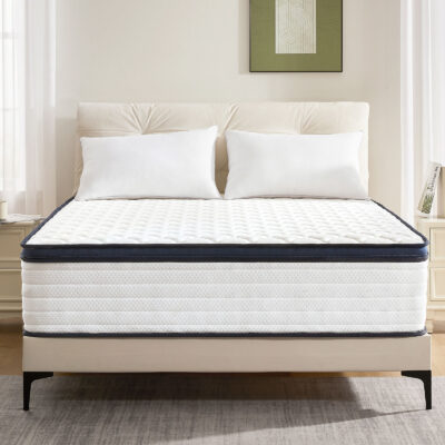 Professional memory foam spring mattress with modern design