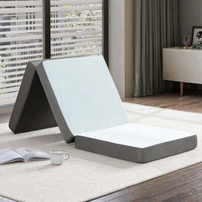 Durable outdoor foldable mattress for car and camping