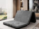 Tri-fold memory foam foldable mattress for home and camping