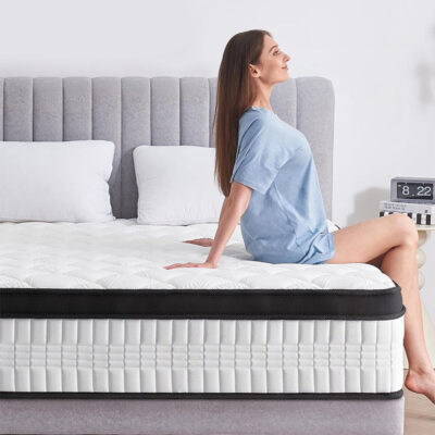 Soft high-density foam spring mattress with premium comfort
