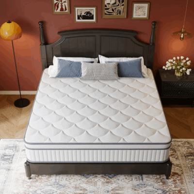 Soft high-density foam spring mattress with premium comfort