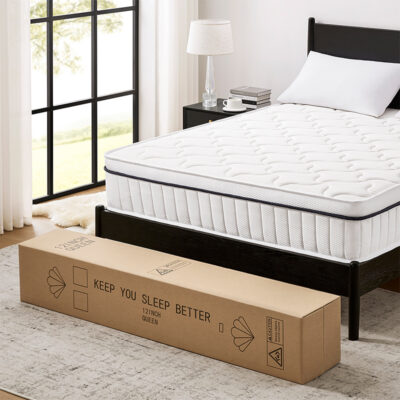 Soft high-density foam spring mattress with premium comfort