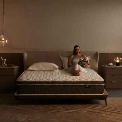 Soft comfortable spring mattress for home bedroom use