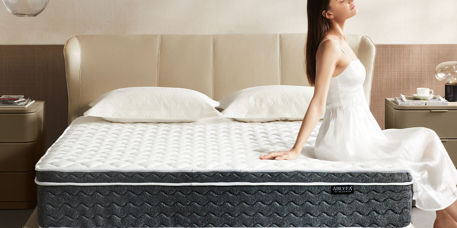 Soft comfortable spring mattress for home bedroom use