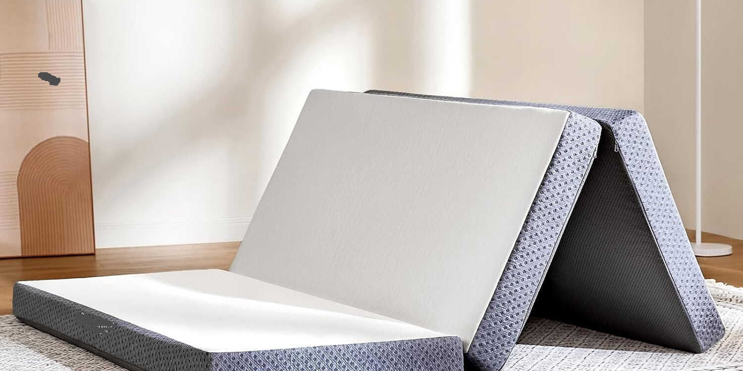 Portable camping foldable mattress for home and travel