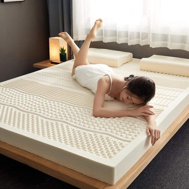 Modern latex mattress with various thickness options